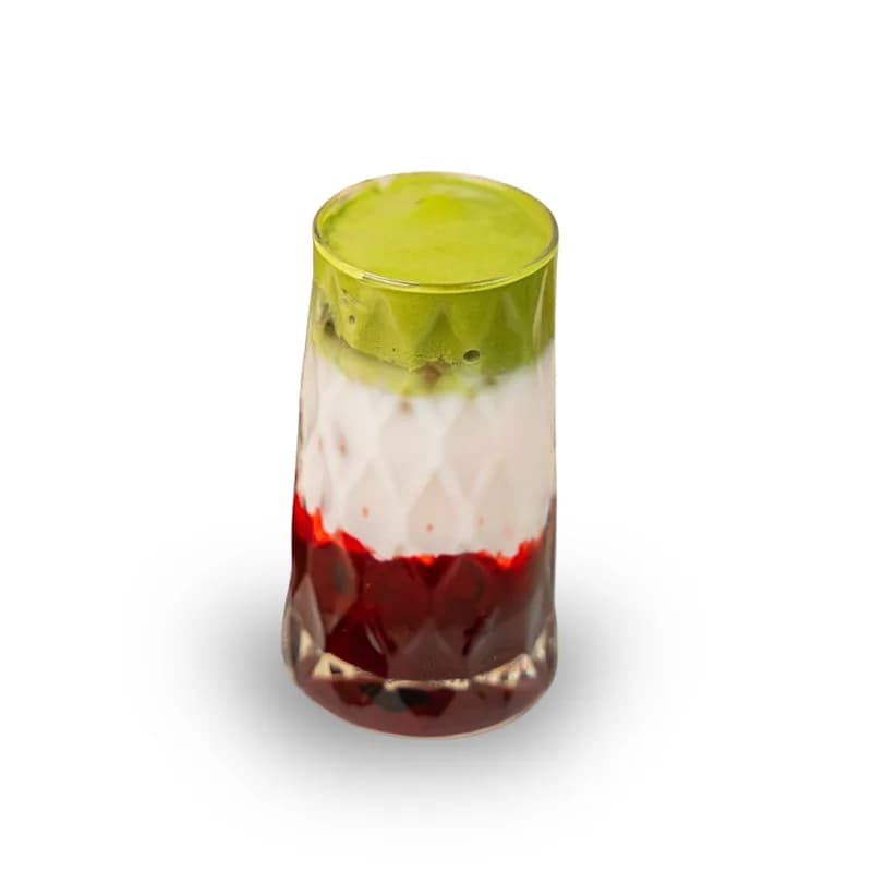 Ice Strawberry Matcha